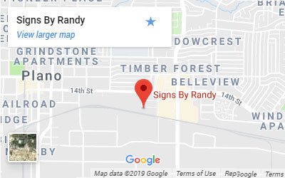 Google Map of Signs By Randy